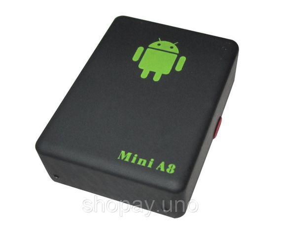 GPS трекер Mini A8 з прослуховуванням, GSM сигналізація, гпс трекер