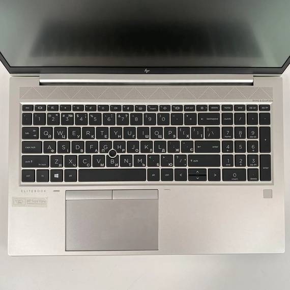 Ультрабук Б-клас HP EliteBook 855 G7 / 15.6" (1920x1080) IPS / AMD Ryzen 5 Pro 4650U (6 (12) ядер по 2.1 - 4.0 GHz) / 16 GB DDR4 / 256 GB SSD / AMD Radeon RX Vega 6 / TouchID / WebCam б/в + Подарунок Бездротова миша / USB | Зображення 3