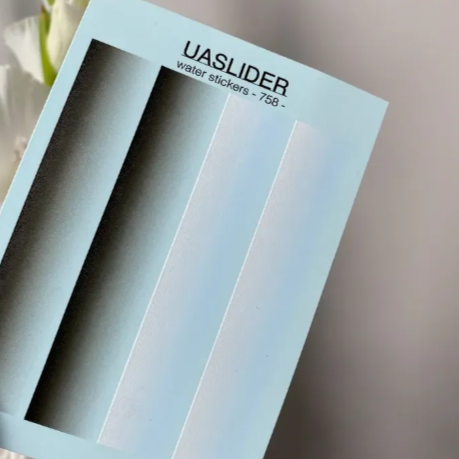 Cлайдер-градиент UAslider CF 758 на водяной основе (7x10см) | Зображення 1