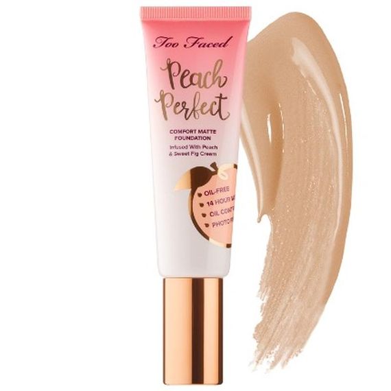 Матовий тональний крем Too Faced Peach Perfect Comfort Matte - Warm Beige (48 ml)