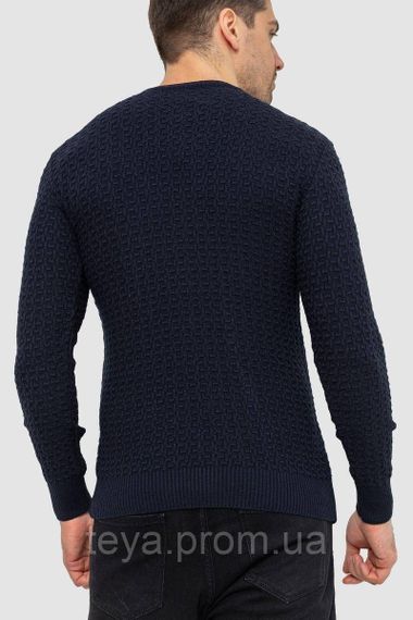 Свитер мужской, цвет темно-синий, размер L-XL FA_008407 | Зображення 4