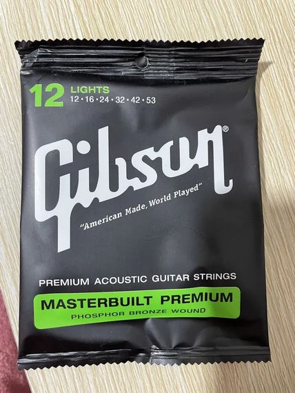 Струны для акустической гитары Gibson 12-53 lights