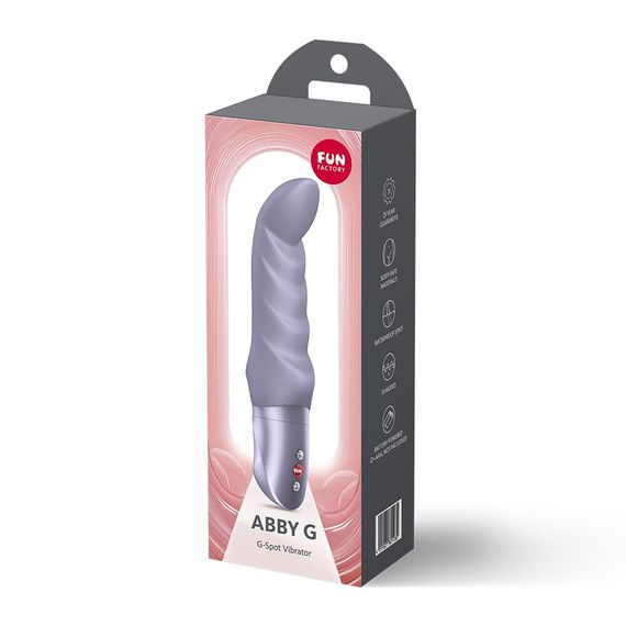 Вібратор для точки G Fun Factory Abby G Light Violet, 10 режимів роботи, на батарейках | Зображення 5