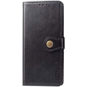 Шкіряний чохол-книжка GETMAN Gallant (PU) для Xiaomi Redmi 9 Чорний