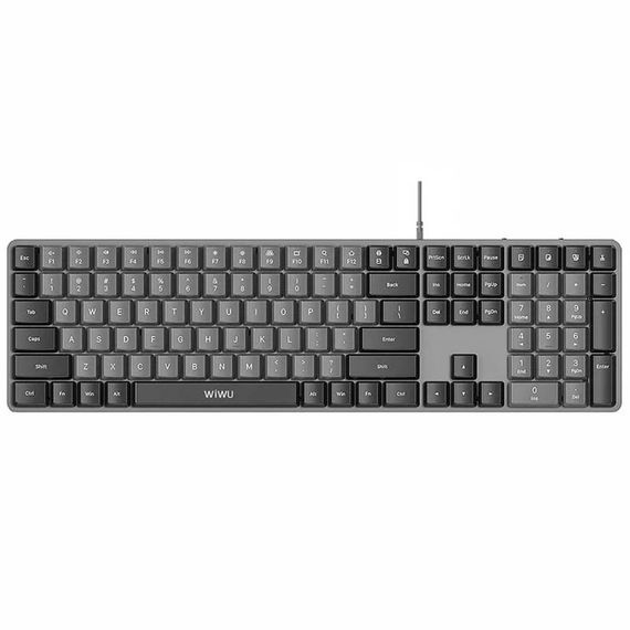 Проводная клавиатура WIWU KB-01 Wired Keyboard for laptop Black