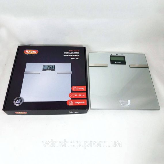Ваги для контролю загальної ваги MAGIO MG-832 Ваги для вимірювання на підлозі EX-30 | Зображення 2