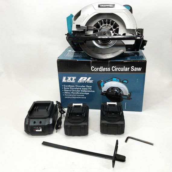 Аккумуляторная циркулярная пила KRAFFTEC 48V VK-42 | Зображення 1