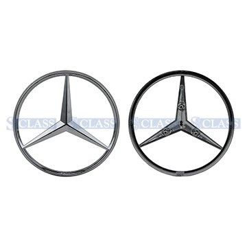 Эмблема крышки багажника Mercedes Vito W638 96-03  105mm, Wender Parts, M 638 758 0058,
