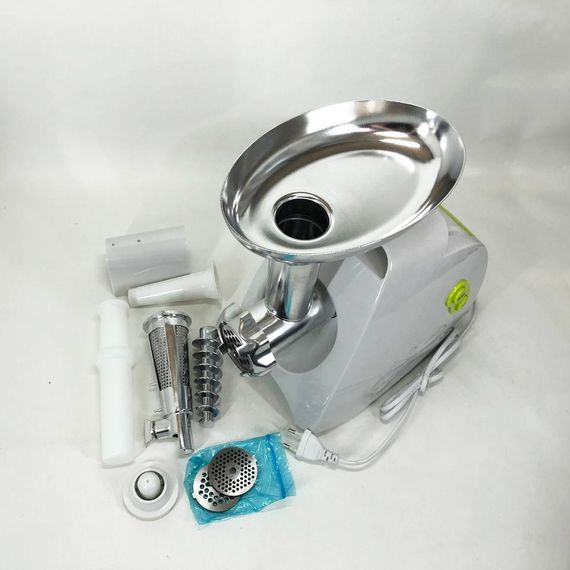Мясорубка Suntera SMG-5425W, мясорубка-соковыжималка, электрическая мясорубка с насадками для дома | Зображення 7