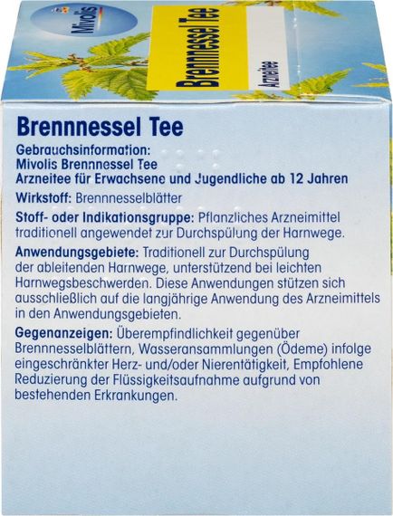 Чай из крапивы Mivolis – натуральное средство для очистки почек и поддержания мочевыделительной системы | Зображення 2