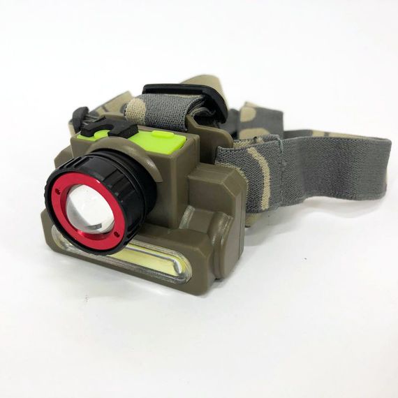 Головной фонарь для активного отдыха Police, Мощный налобный фонарь для рыбалки Налобный яркий QB-37 | Зображення 8