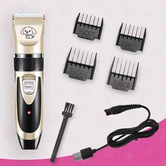 Машинка для стрижки собак і котів триммер машинки для грумінгу RAF R.436 набір для стрижки тварин | Зображення 3