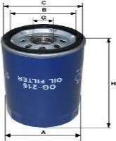 Фільтр масляний двигуна AUDI, SKODA, VW WL7071-12OP5261T (вир-во WIX-FILTERS) WIX FILTERS WL707112