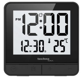 Годинник настільний Technoline WT375 Black (WT375)