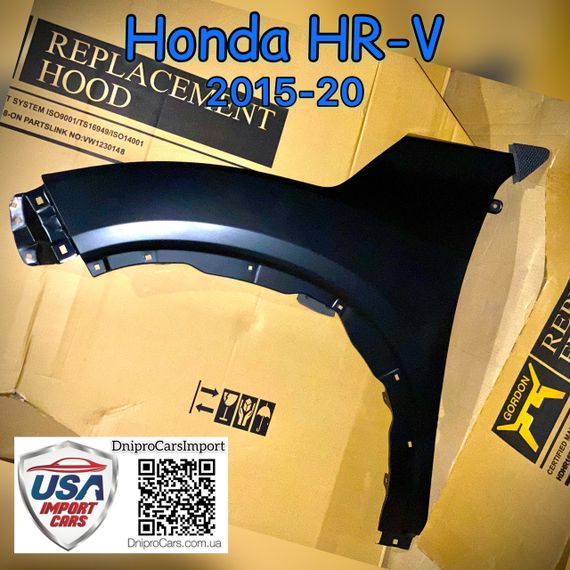 Honda HR-V 2015-2020 ліве переднє крило, 60261T7WA90ZZ
