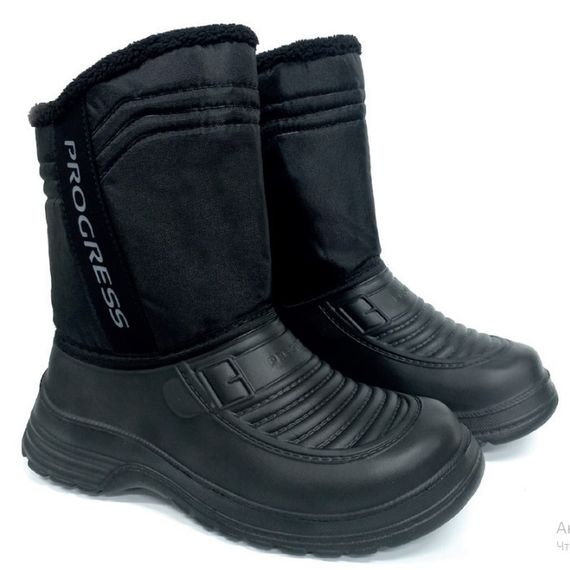 Ботинки мужские утепленные 44 размер черные (м22) ZN-44