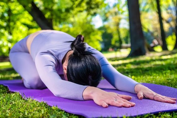 Килимок для йоги та фітнесу Power System PS-4014 PVC Fitness-Yoga Mat Purple (173x61x0.6) (PS-4014_Purple) | Зображення 2