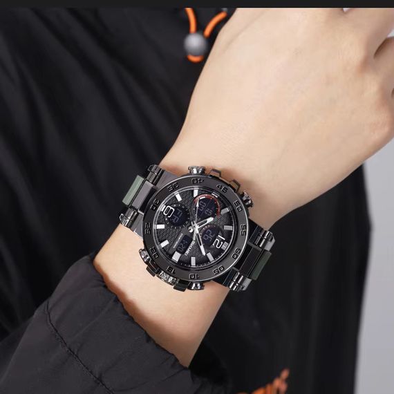 Армійські електронні годинники, Військові годинники з підсвічуванням Протиударні BZ-74 | Зображення 4