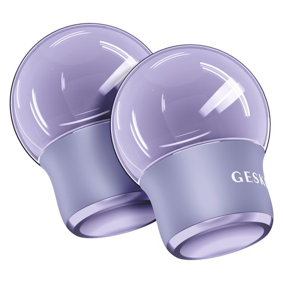 Масажер для обличчя і тіла GESKE Cool&Warm Face and Body Massager 7в1 starlight, Фіолетовий | Зображення 5