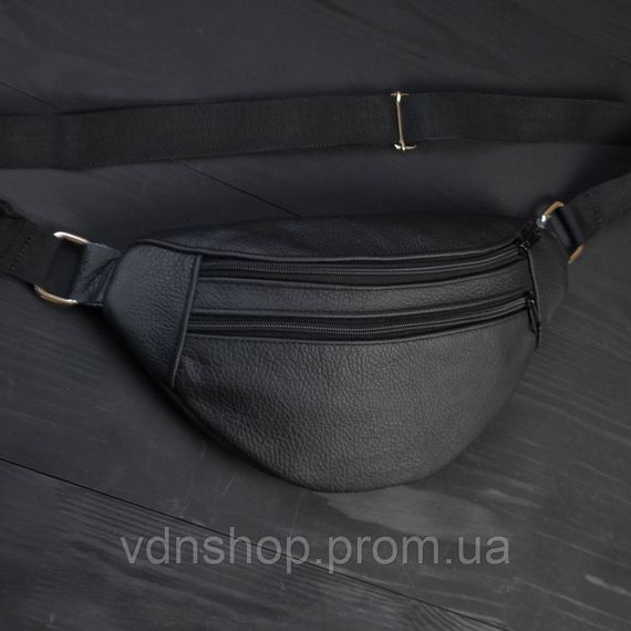 Шкіряна сумка бананка на груди, Сумка бананка для походів Чоловіча для щоденного носіння VE-23 | Зображення 7