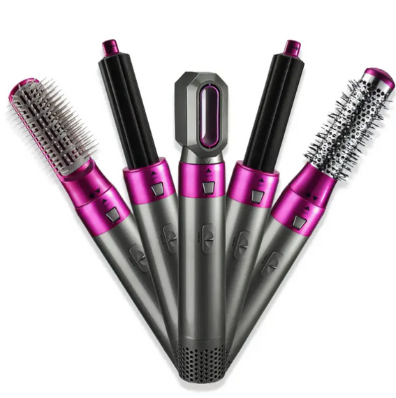 Инновационный фен с профессиональными функциями HAIR BRUSH 5 в 1 ∙ Мультистайлер с регулируемой температурой ∙ Ионизация | Зображення 4