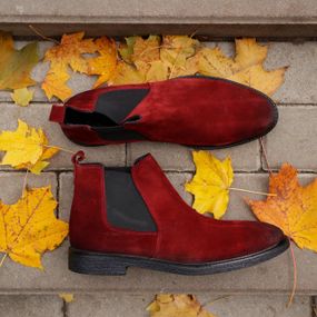 Стильні замшеві челсі 40, 41 розмір