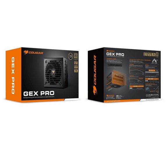 Блок живлення Cougar GEX PRO 850, 850 Вт, 80 Plus Gold, модульний | Зображення 9