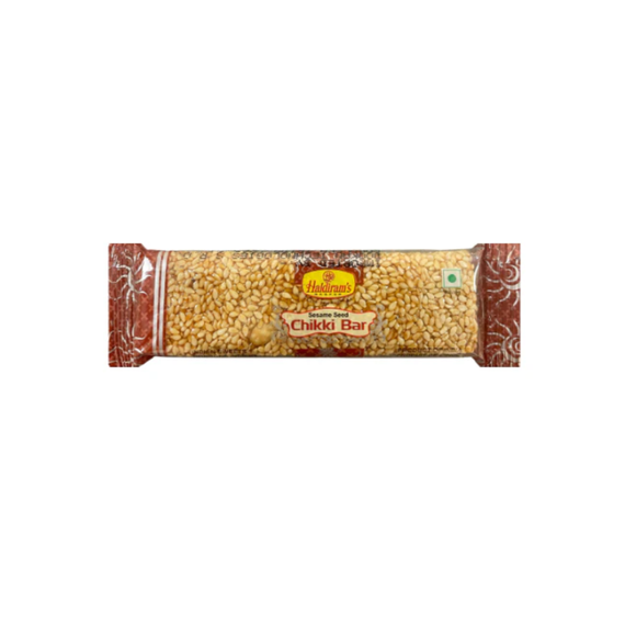 Батончик Haldiram's Чіккі з кунжутом, арахісом, кардамоном та джаггері 40г 8904004411294
