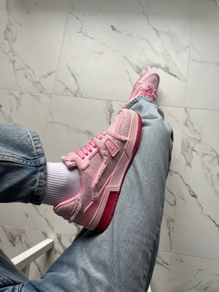 Кроссовки Lou1is Vu1it1ton Trainer Triple Pink 39 25 см | Зображення 8