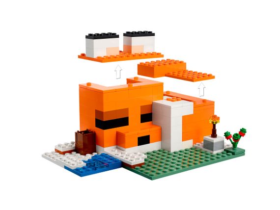 Конструктор LEGO Minecraft Хатина лисиці 21178 (21178) | Зображення 2