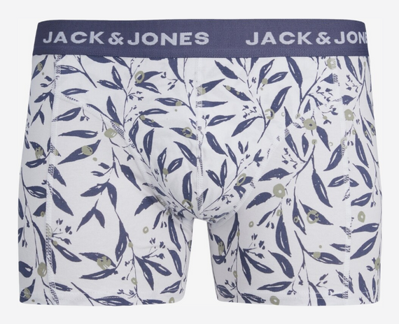 Набір чоловічих трусів боксерів Jack & Jones ADDITIONAL 3 шт в наборі | Зображення 3