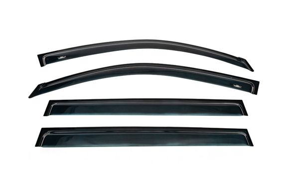 Вітровики (4 шт, HIC) для Toyota Highlander 2008-2013 рр