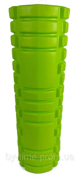 Масажний ролик EasyFit Grid Roller 45 см v.2.1 Салатовий | Зображення 3