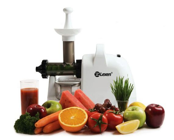 Lexen Healthy Juicer Electric шнекова соковижималка, сірий | Зображення 1