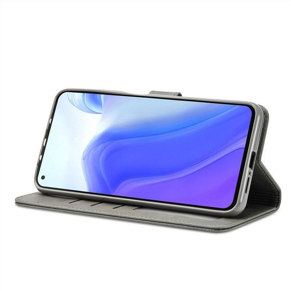 Чохол книжка iMeeke для Xiaomi Redmi Note 11 4G / 11s / Note 12s колір Сірий | Зображення 3