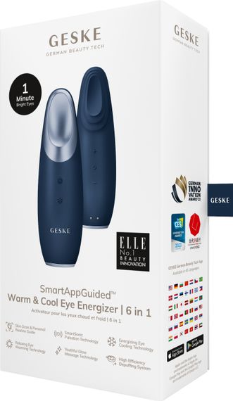 Енерджайзер для очей GESKE Warm&Cool Eye Energizer 6в1 midnight | Зображення 7