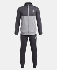 Дитячий спортивний костюм (толстовка + штани) для хлопчика Under Armour 137-149 см Сірий (26072105C)