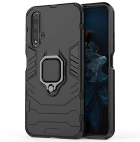 Чехол бампер Primolux Ring Armor для Huawei Nova 5T / Honor 20 - Black
