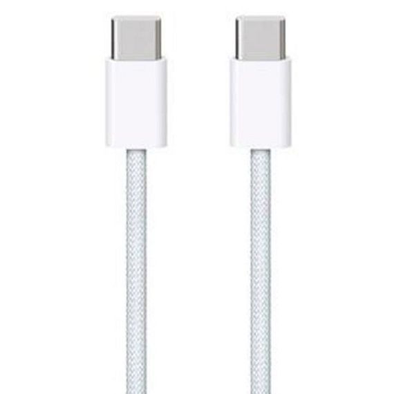 Дата кабель USB-C to USB-C FineWoven for Apple (AAA) (1m) (no box) | Зображення 1