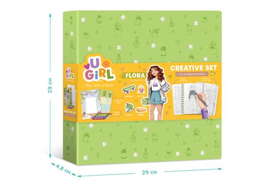 Набір для творчості 300955 UGIRL "Flora" DoDo | Зображення 4