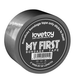 Бондажний скотч Love Toys My First Non Sticky Bondage Tape, рожевий Sex Aura
