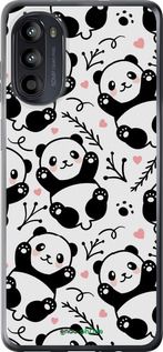 Чохол на Motorola Moto G52 Панди "4318u-2691-2448"