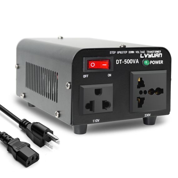 Перетворювач напруги 220v на 120v 500W (250W)