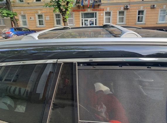 Оригінальні перемички сірі (2 шт) для Honda Pilot 2015↗ рр. | Зображення 2