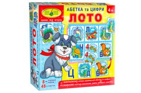 Лото "Абетка та цифри" КФІ