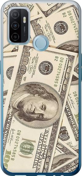 Чехол на Oppo A53 Доллары "3016u-568-17620"