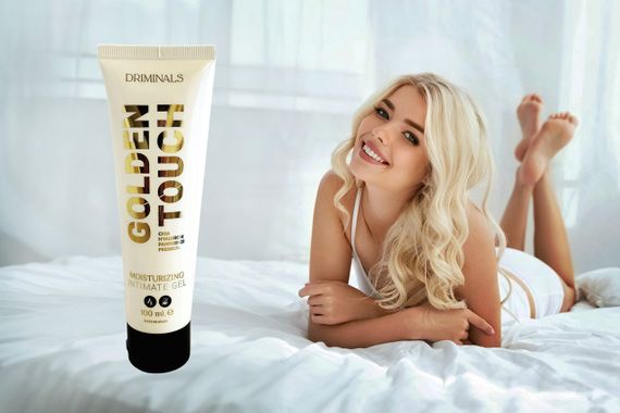 Лубрикант на водній основі Driminals Golden Touch з чіа та гіалуроновою кислотою, 100 мл Sex Aura | Зображення 2