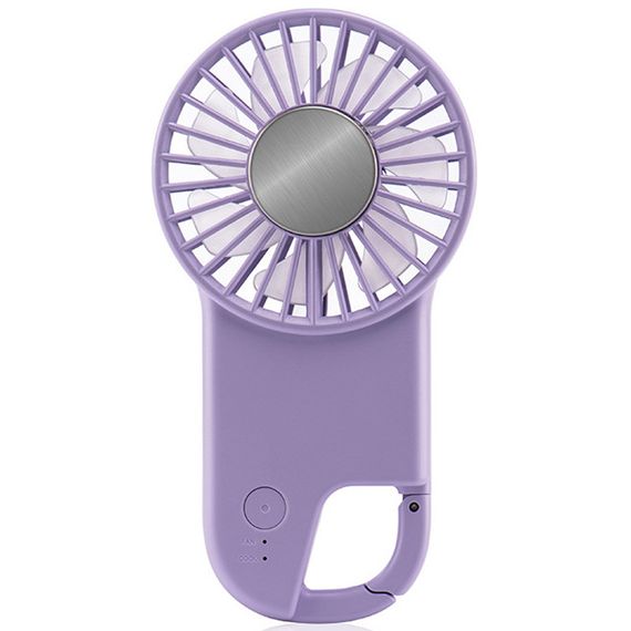 Портативный вентилятор SQT-BF2 с карабином 1800mAh Purple