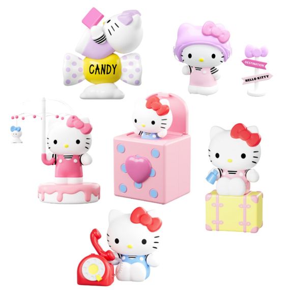 Механическая игрушка-сюрприз "Милый сигнал" Pop Top Hello Kitty 24MDL-002 в ассортименте | Зображення 2