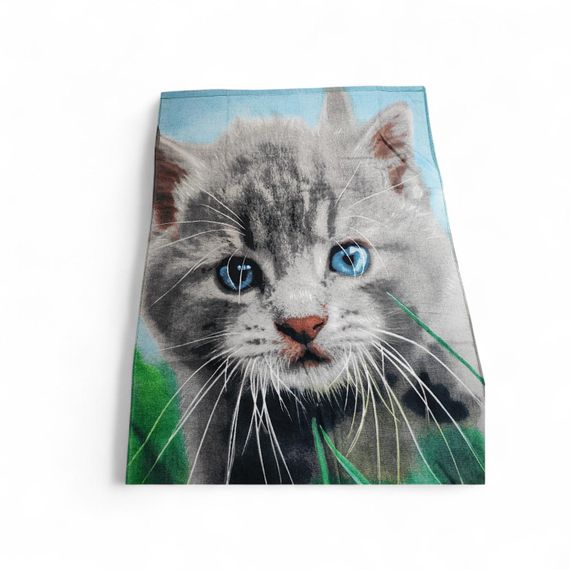 Рушник Catlover 70x140 Різнобарвний (0786) | Зображення 1